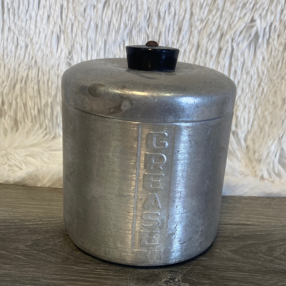 Vintage Grease Canister